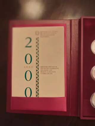 Dittico Monete Argento Verso il 2000