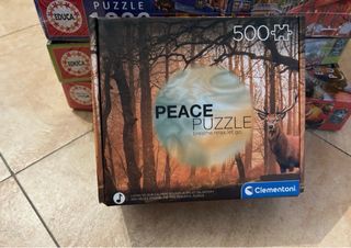 Puzzle Clementoni 500 piezas Paz Ciervo