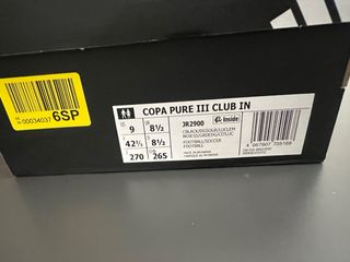 Zapatillas Adidas Copa Pure III Club Fútbol Sala