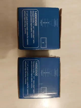 Pack 2 Desagües Click-Clack 1 1/4 MZ del Rio