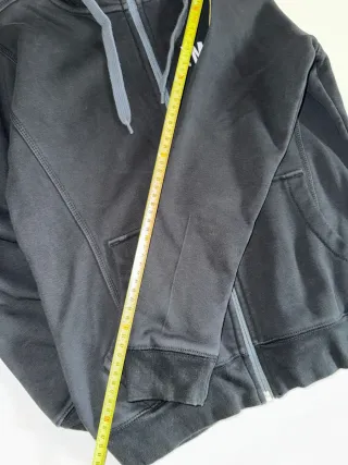 Felpa MaxDevil nera con cappuccio interno in pile