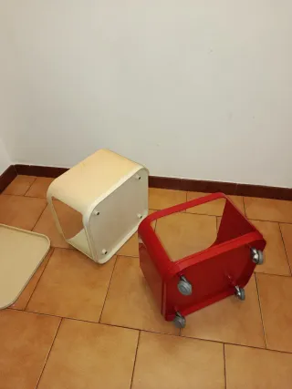 Carrello servizio Kartell anni 60 di Anna Castelli