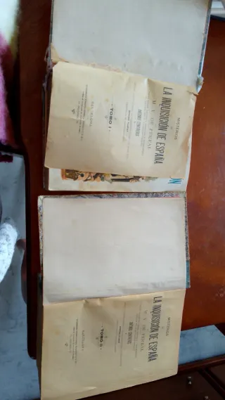 7 LIBROS ANTIGUOS 1865-1876.Esclava de S/deber+...