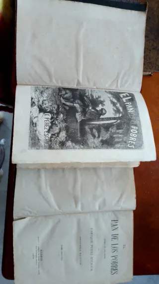 7 LIBROS ANTIGUOS 1865-1876.Esclava de S/deber+...