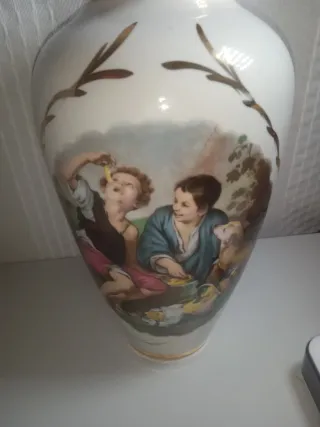 jarrón florero vintage