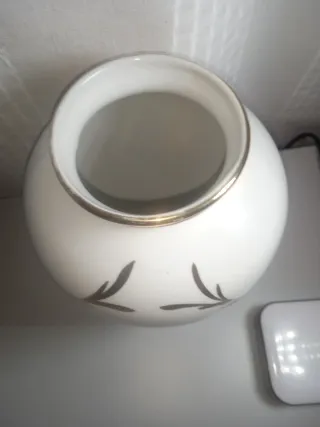 jarrón florero vintage