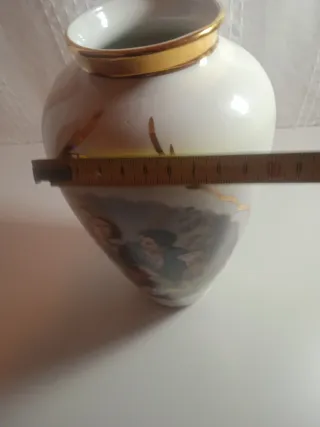 jarrón florero vintage