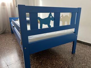 Cama infantil KRITTER azul