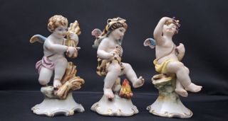 Figuras querubines Salvador Mayol