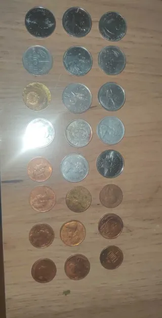 Lotto di monete straniere