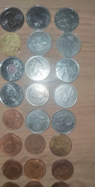 Lotto di monete straniere