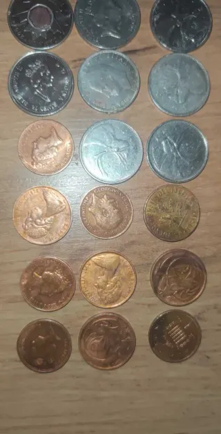 Lotto di monete straniere