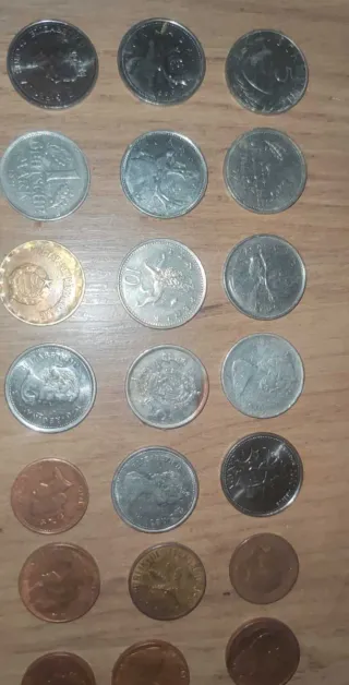 Lotto di monete straniere