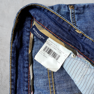 Pantalón Burberry denim azul hombre talla 48