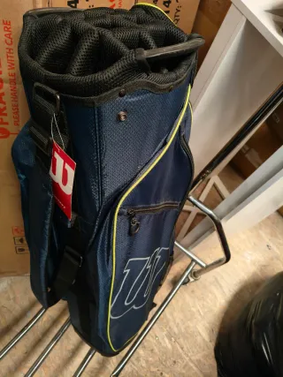 Funda de palos de golf Wilson azul