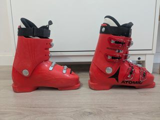 Esquís Salomon 140cm + Botas Atomic 25-25.5