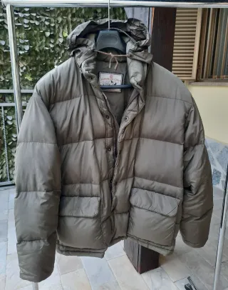 Giubbotto piumino d'oca imbottito