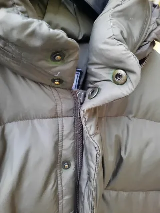 Giubbotto piumino d'oca imbottito