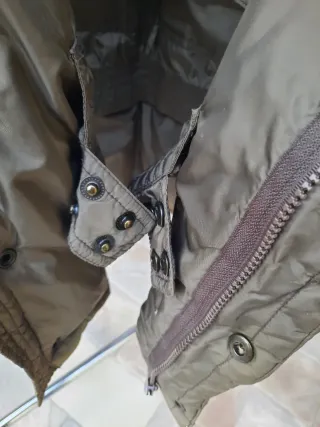 Giubbotto piumino d'oca imbottito