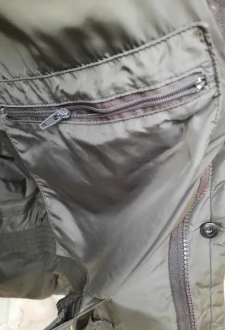 Giubbotto piumino d'oca imbottito