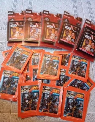 Lote 100 sobres Star Wars Topps