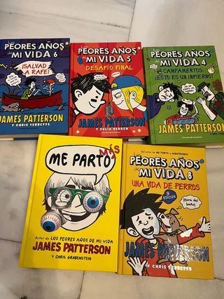 Libros infantil juvenil James Patterson 4€ cada un