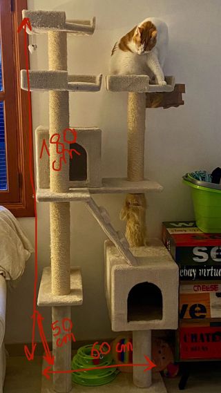 Árbol para gatos grande