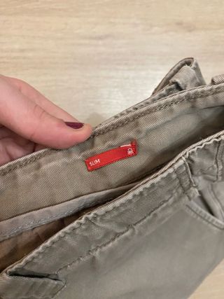 Pantalones Chinos Beige