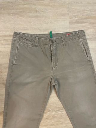 Pantalones Chinos Beige