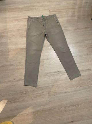 Pantalones Chinos Beige