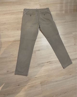 Pantalones Chinos Beige