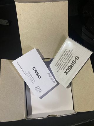 Casio G-Shock Negro y Dorado