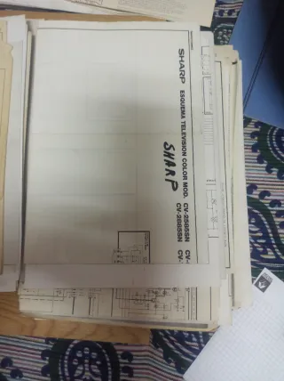 Esquemas TV Antiguos Philips, Sharp, ITT