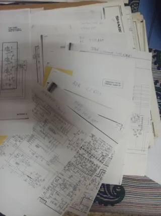 Esquemas TV Antiguos Philips, Sharp, ITT