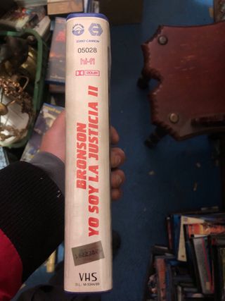 VHS Bronson Yo Soy La Justicia II