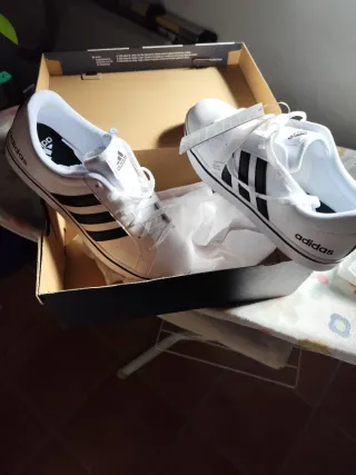 Zapatillas Adidas Hombre Blancas