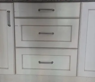 Puertas de cocina madera beige