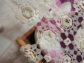 Aplicación de ganchillo vintage