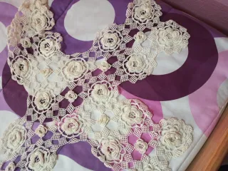 Aplicación de ganchillo vintage