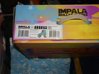 Patines Impala Aqua y Rosa talla 39