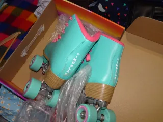 Patines Impala Aqua y Rosa talla 39