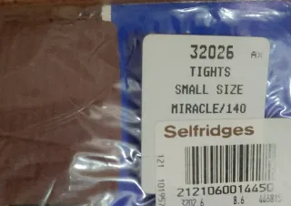 Medias YSL 10 Deniers Talla S Marrón