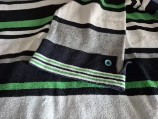 Jersey D. Sport Rayas Azul, Gris, Verde, Blanco