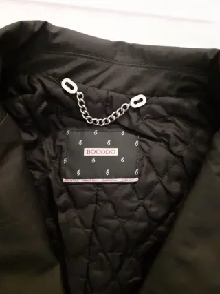 Giacca Bocodo uomo imbottita nera