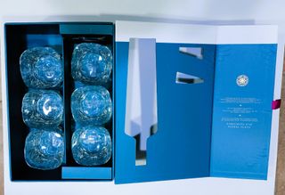 Caja 6 Vasos Ron Santa Teresa 1796