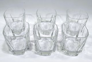 Caja 6 Vasos Ron Santa Teresa 1796