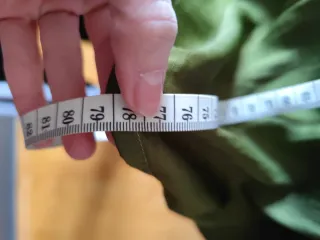 Vestido verde caqui talla L