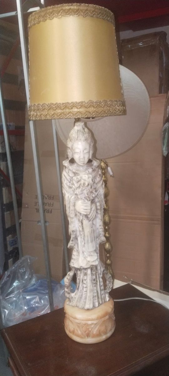 Pareja de lámparas orientales