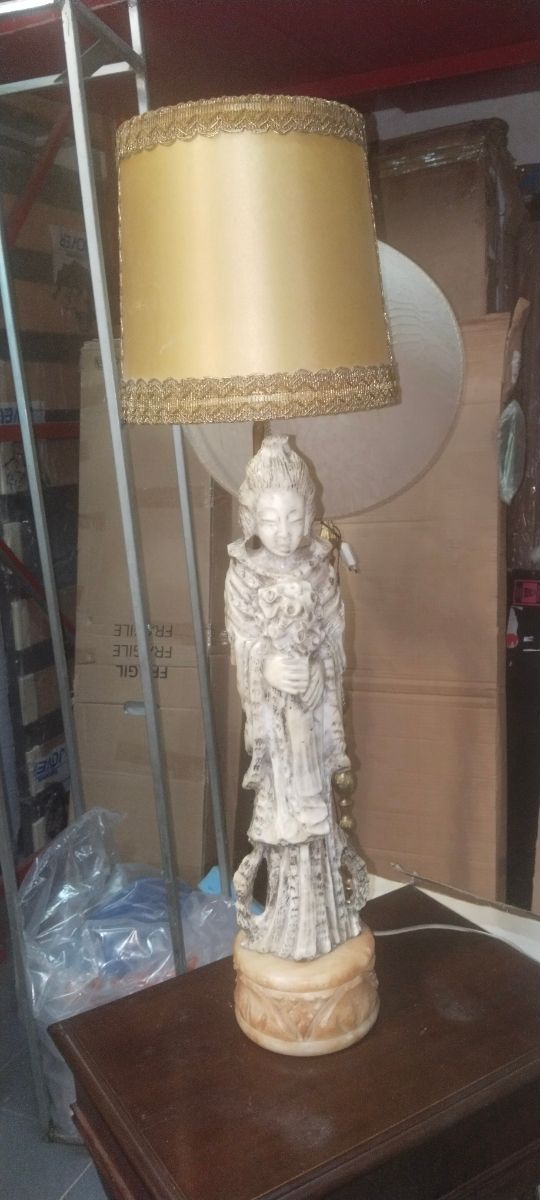 Pareja de lámparas orientales