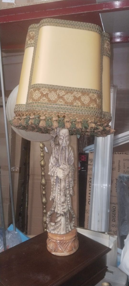 Pareja de lámparas orientales